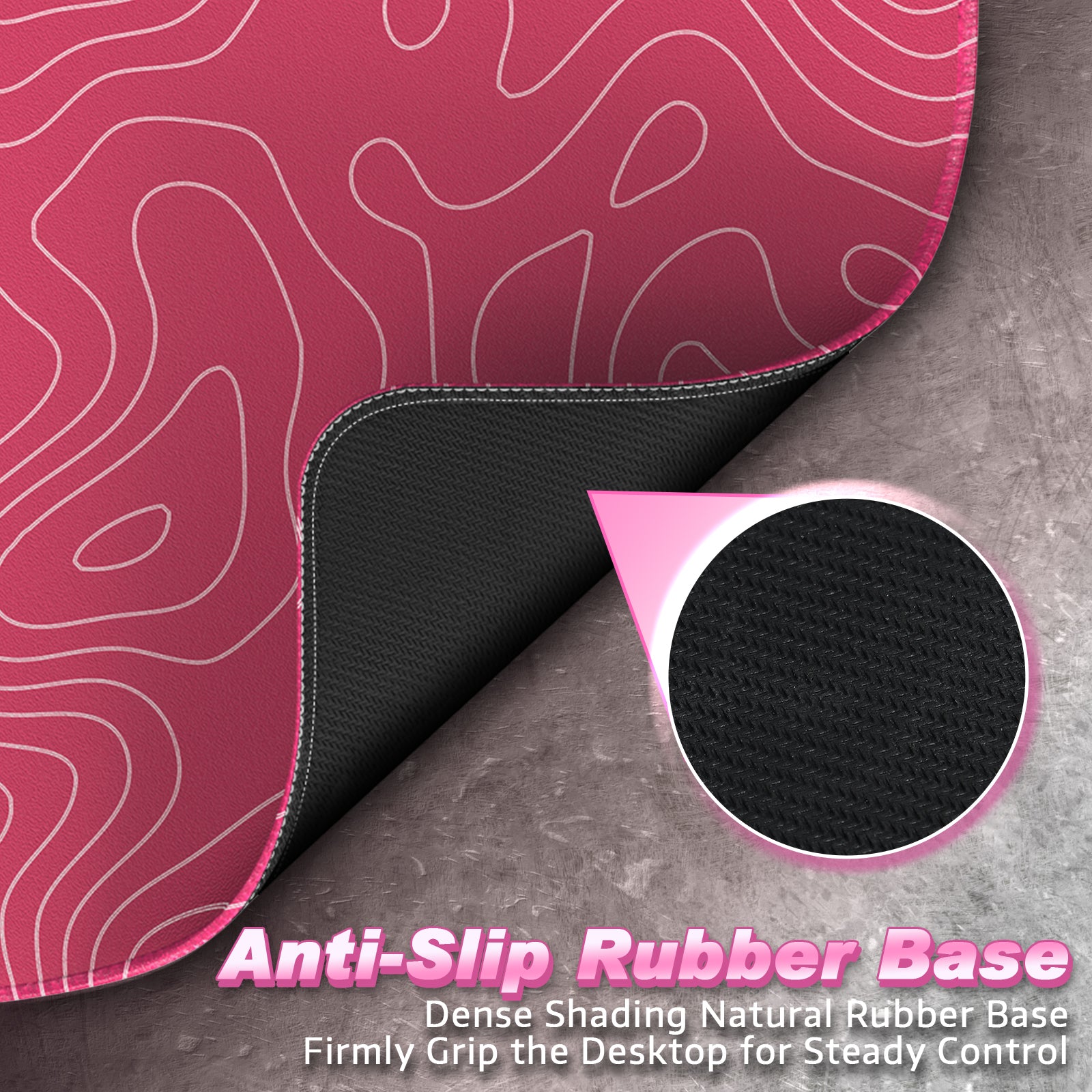 Alfombrilla de ratón para juegos de deportes electrónicos ATTACK SHARK CM02