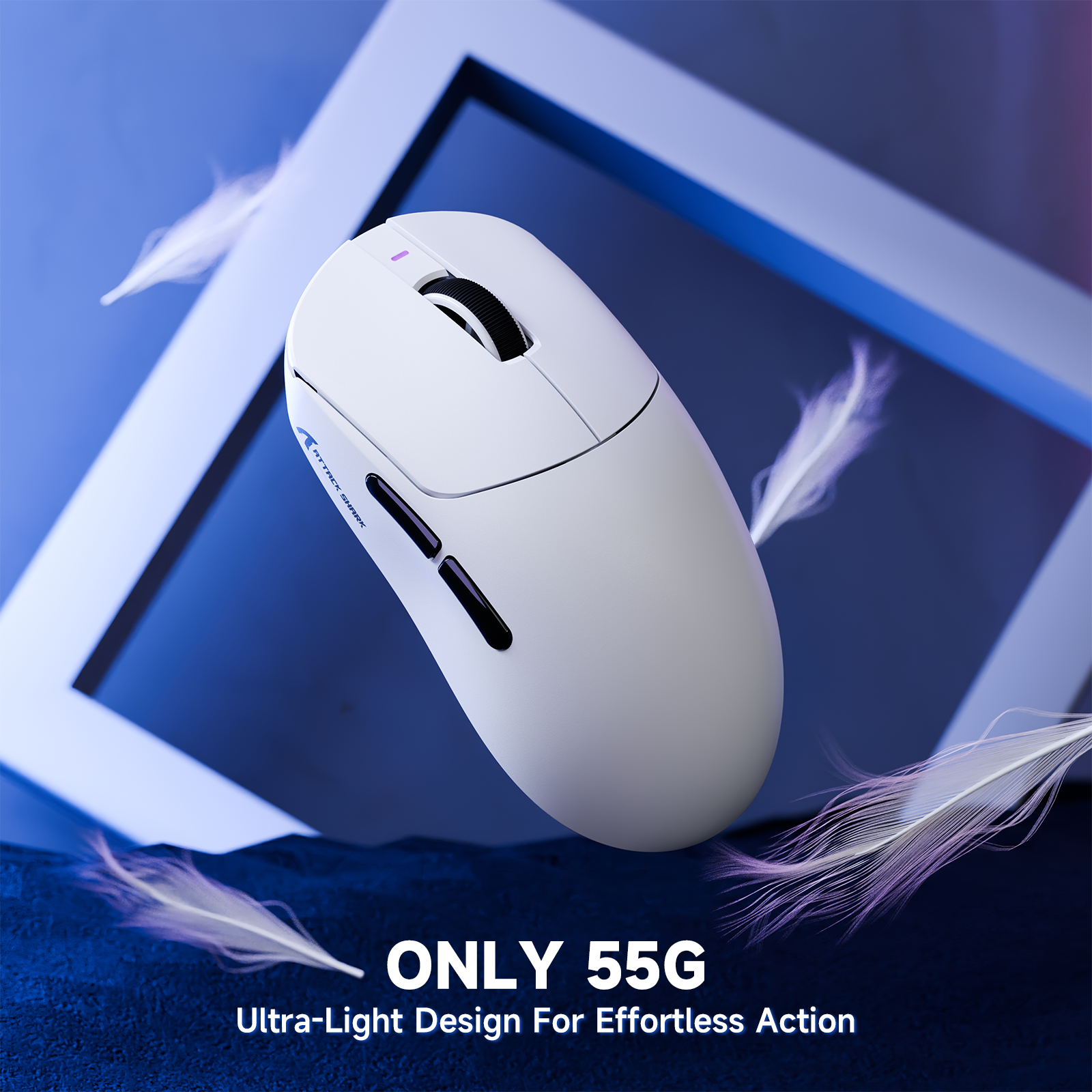Ratón inalámbrico ultraligero para juegos ATTACK SHARK X8PRO y cable C06ULTRA