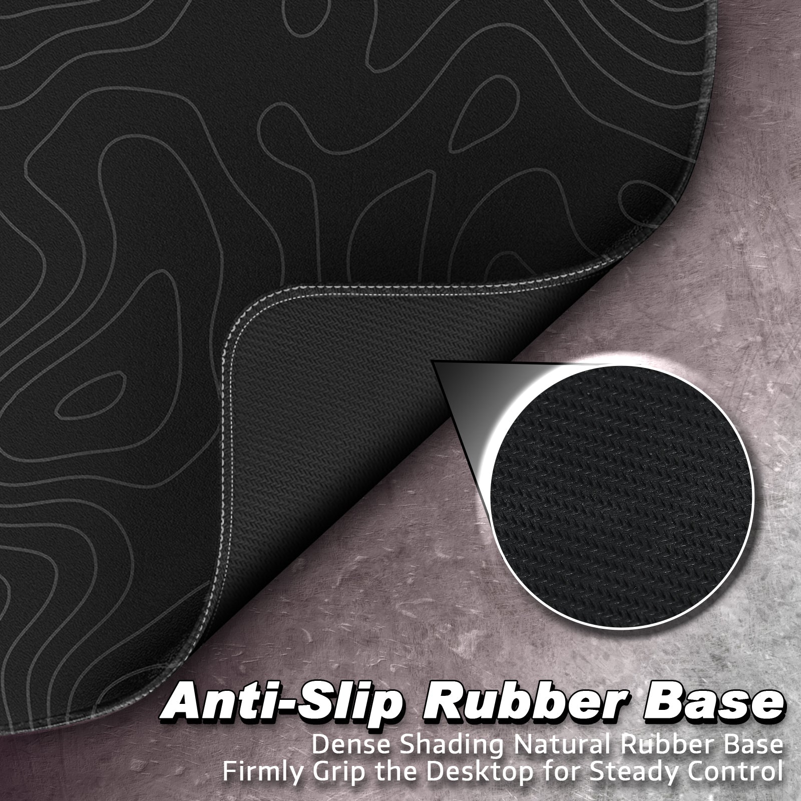 Alfombrilla de ratón para juegos de deportes electrónicos ATTACK SHARK CM02