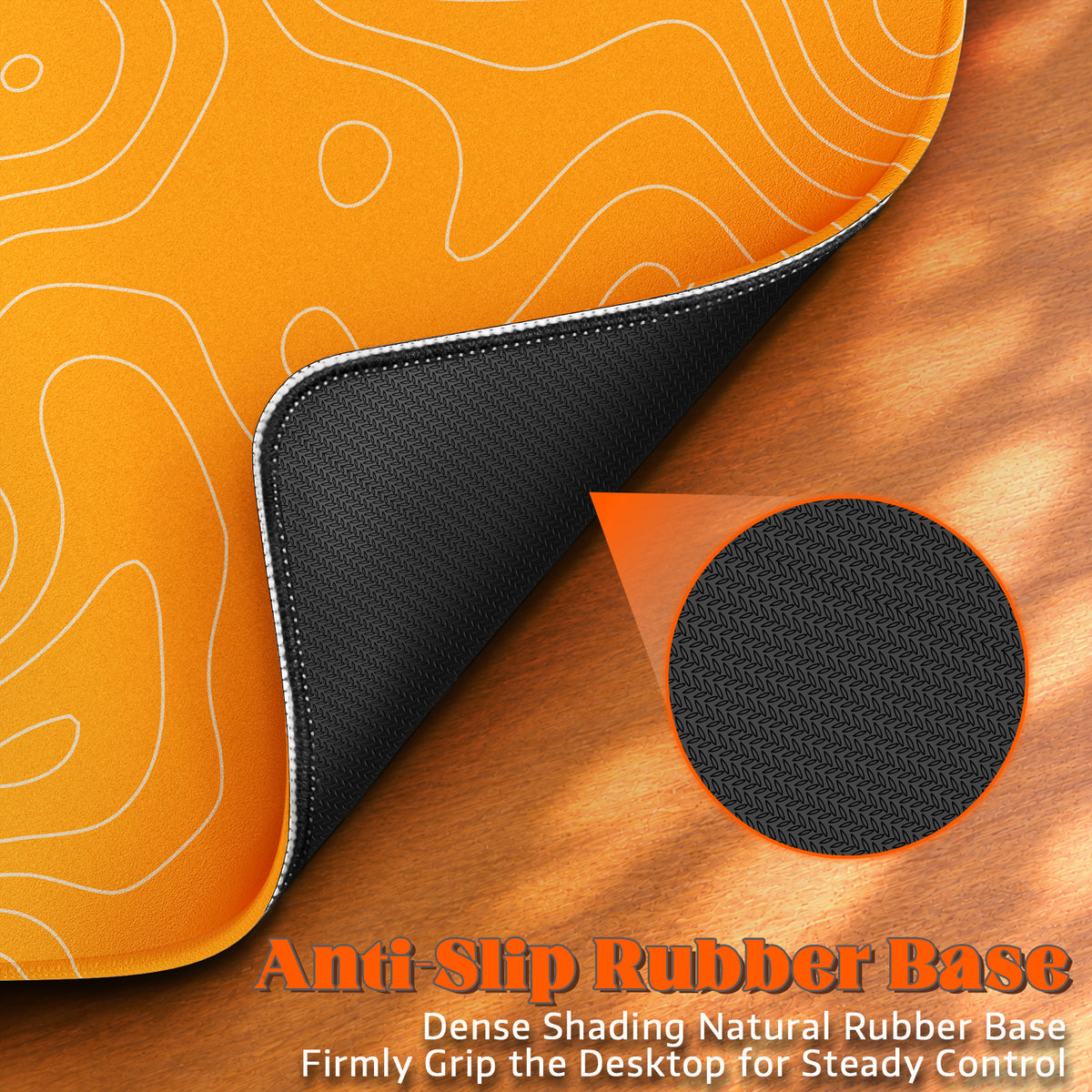 Alfombrilla de gaming eSport ATTACK SHARK CM02SE (405x305x4 MM)