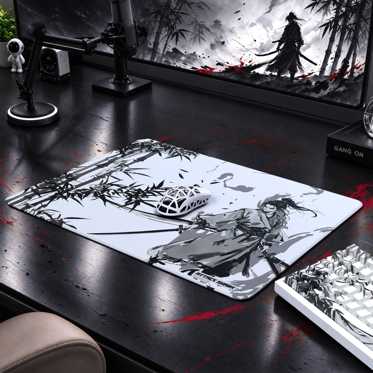 Alfombrilla de gaming eSport ATTACK SHARK CM02SE (405x305x4 MM)