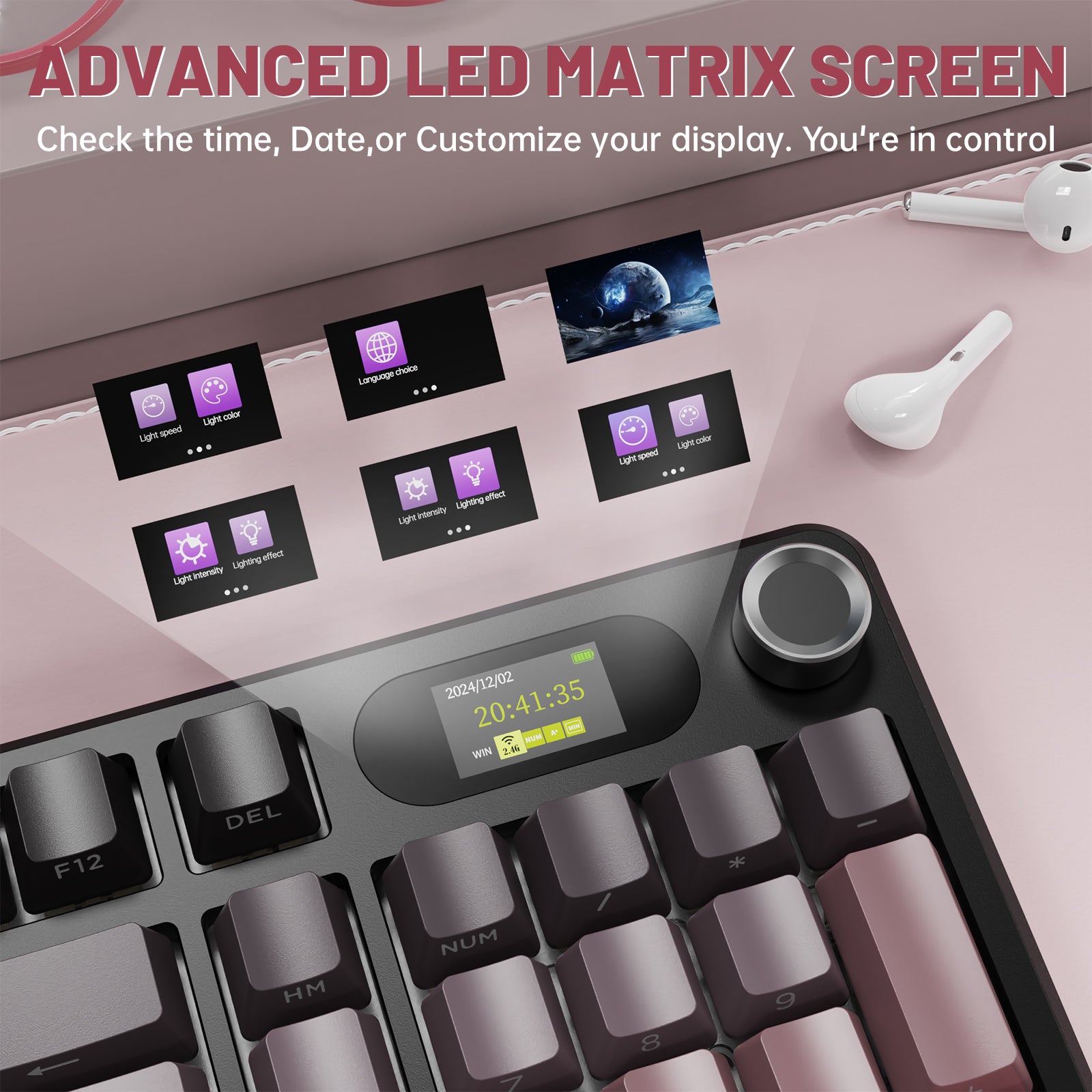 Teclado inalámbrico para juegos ATTACK SHARK X98PRO