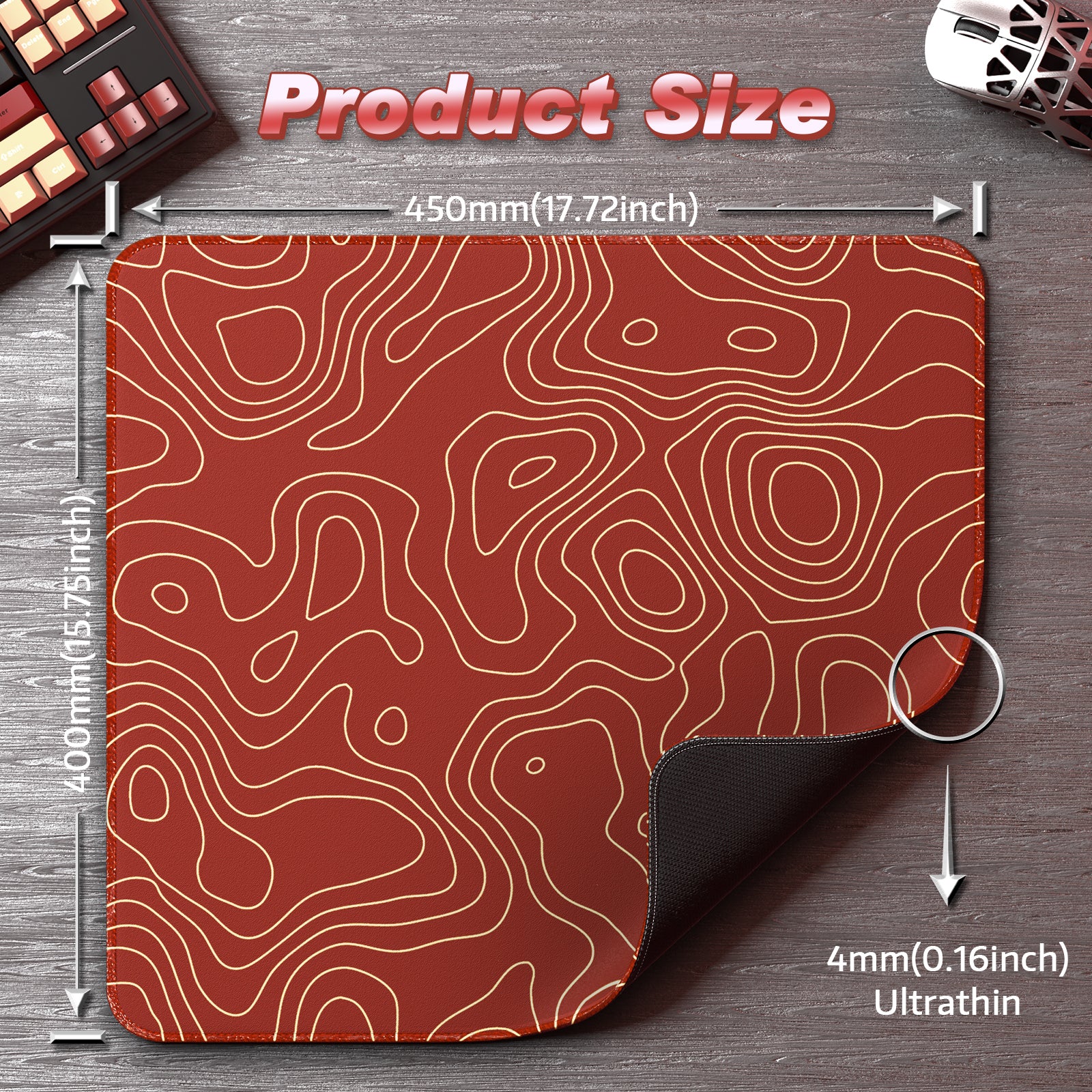 Alfombrilla de ratón para juegos de deportes electrónicos ATTACK SHARK CM02