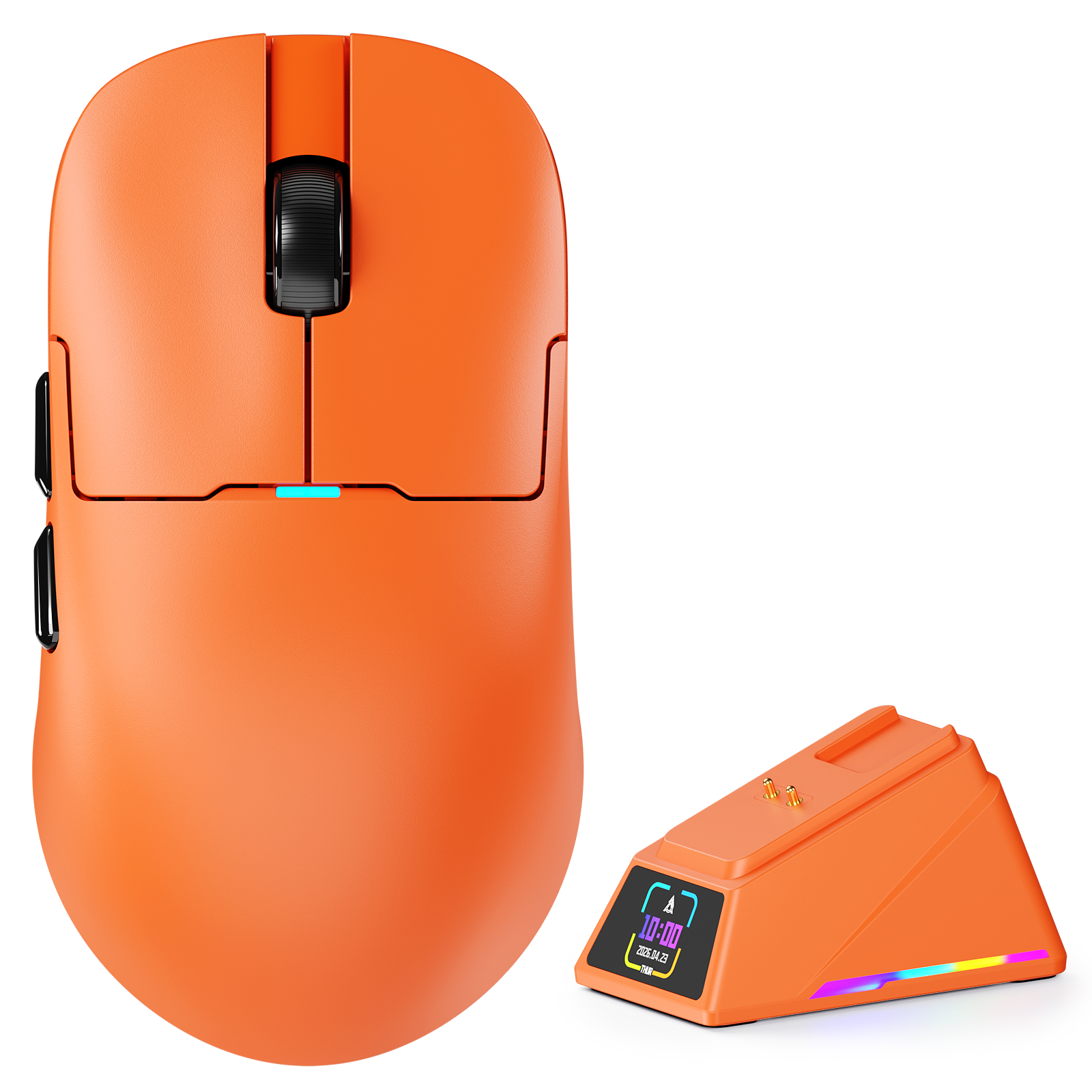 ATTACK SHARK x AJAZZ AJ159 APEX PAW3950 Ratón para juegos con triple modo 8K