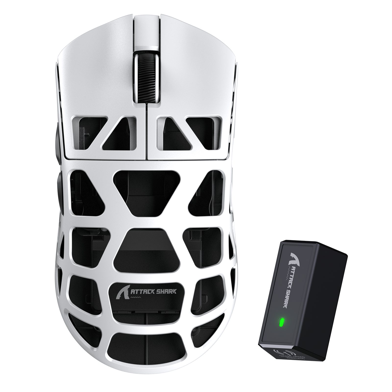 ATTACK SHARK R3 Ratón para juegos de aleación de magnesio 8K