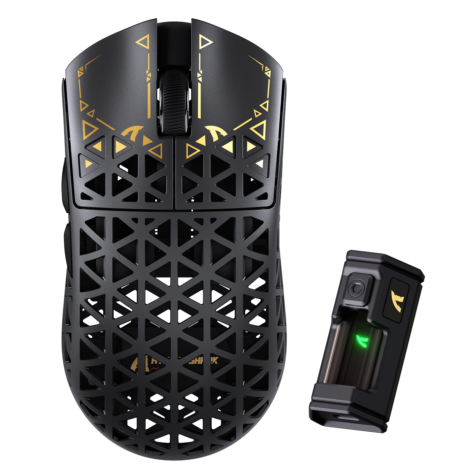 ATTACK SHARK R5 ULTRA Ratón inalámbrico para juegos 8K de fibra de carbono PAW3950MAX