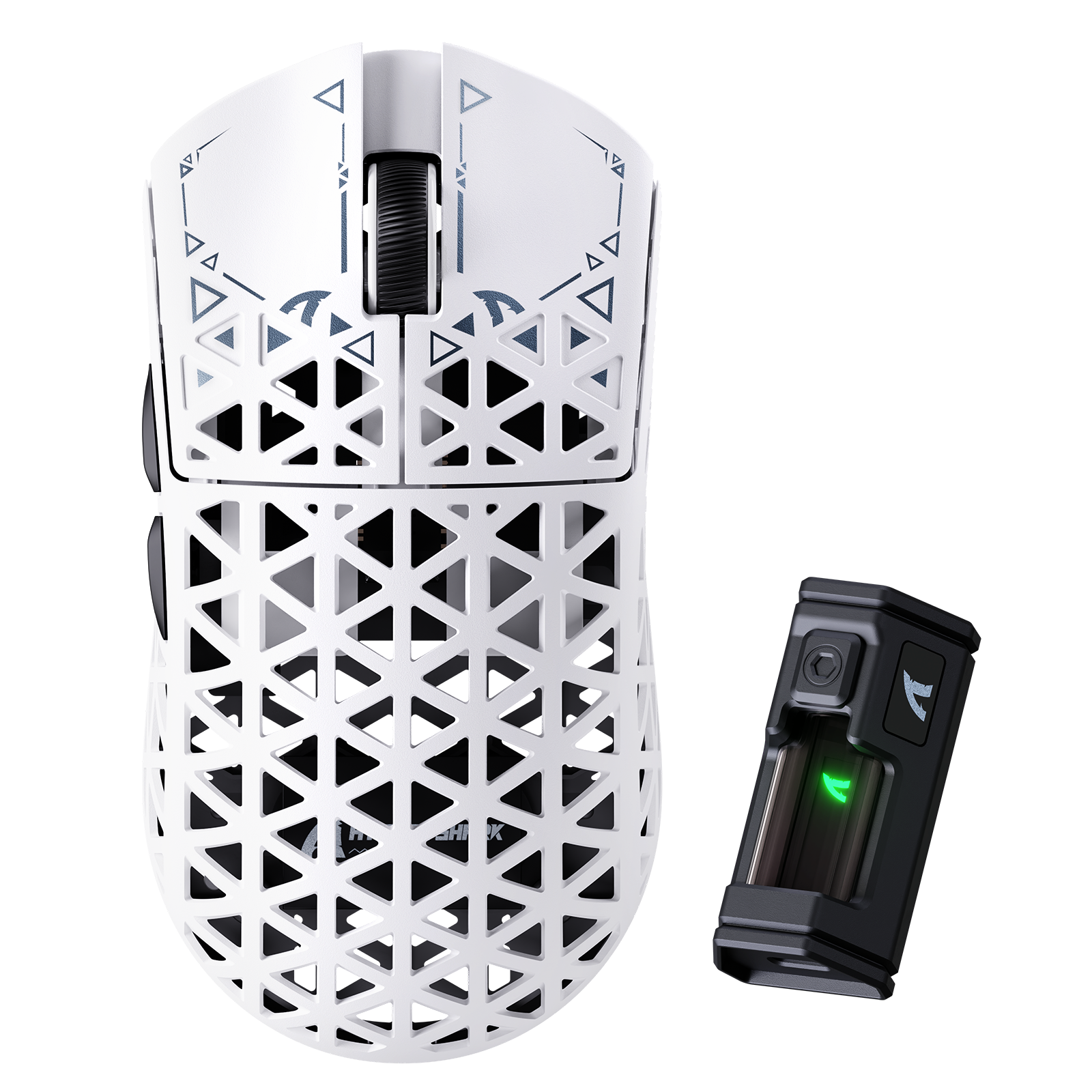 ATTACK SHARK R5 ULTRA Ratón inalámbrico para juegos 8K de fibra de carbono PAW3950MAX
