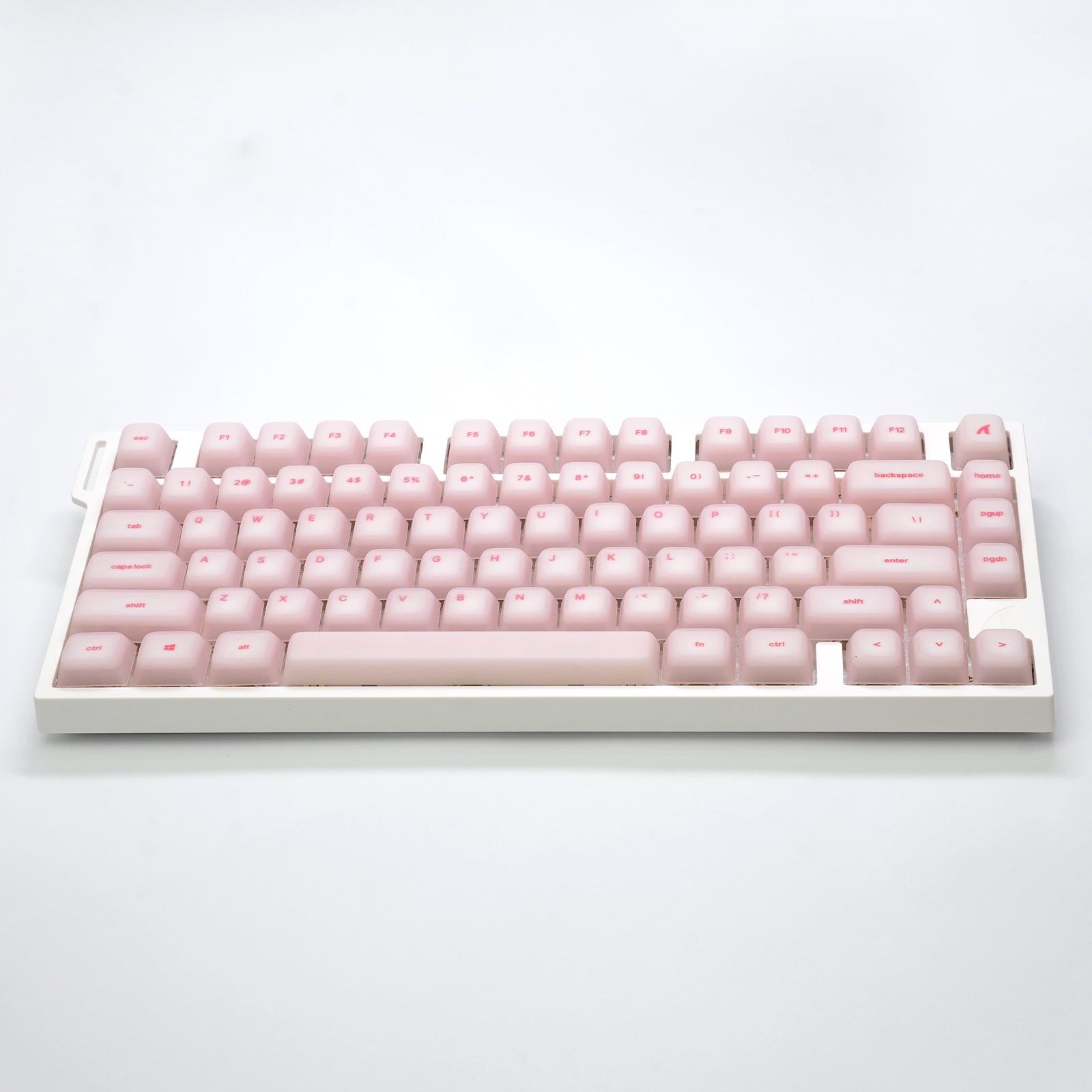 ATTACK SHARK SK01, juego de 113 teclas con teclas de silicona, perfil Cherry, ANSI, rosa