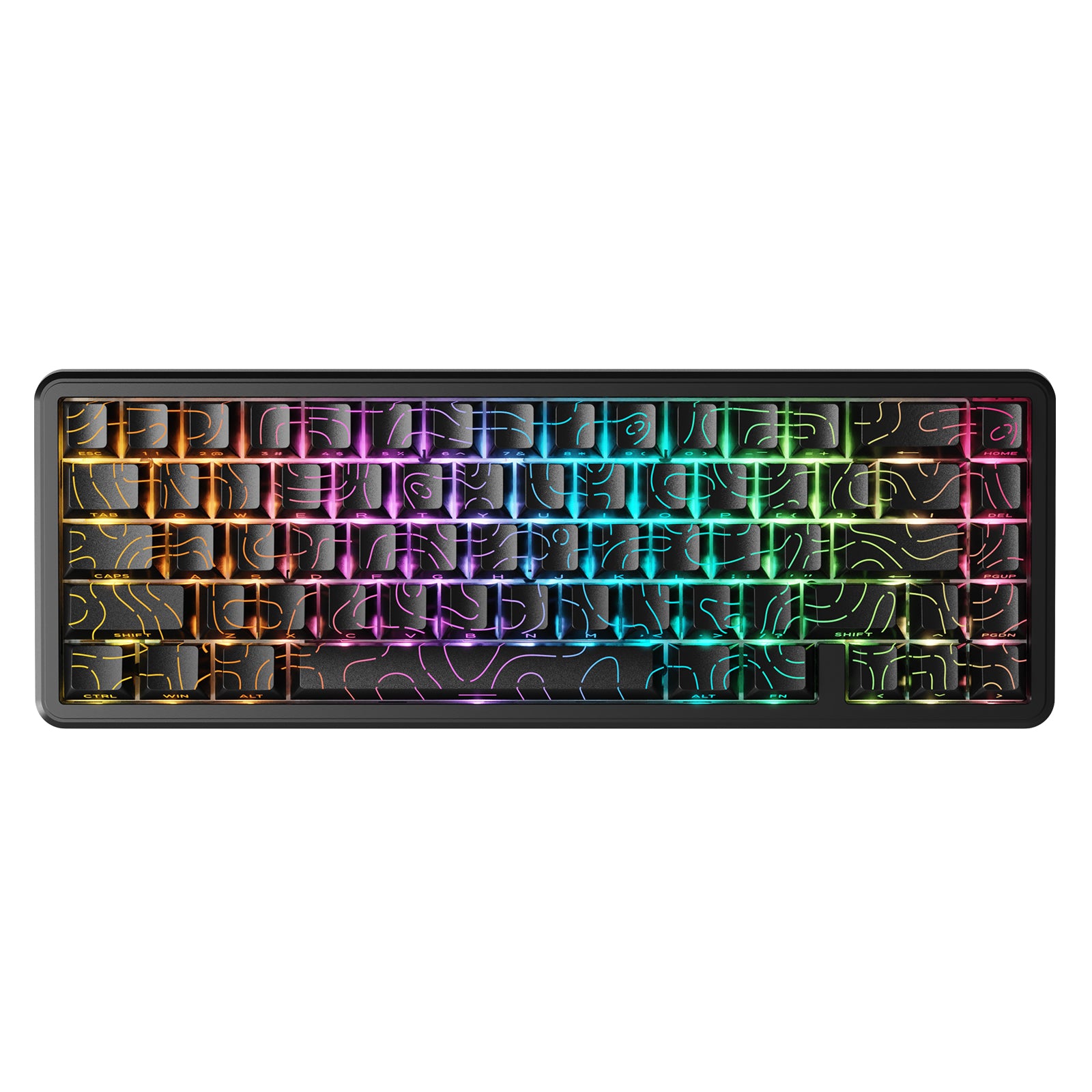 Teclado ATTACK SHARK X65 HE Rapid Trigger con interruptor magnético