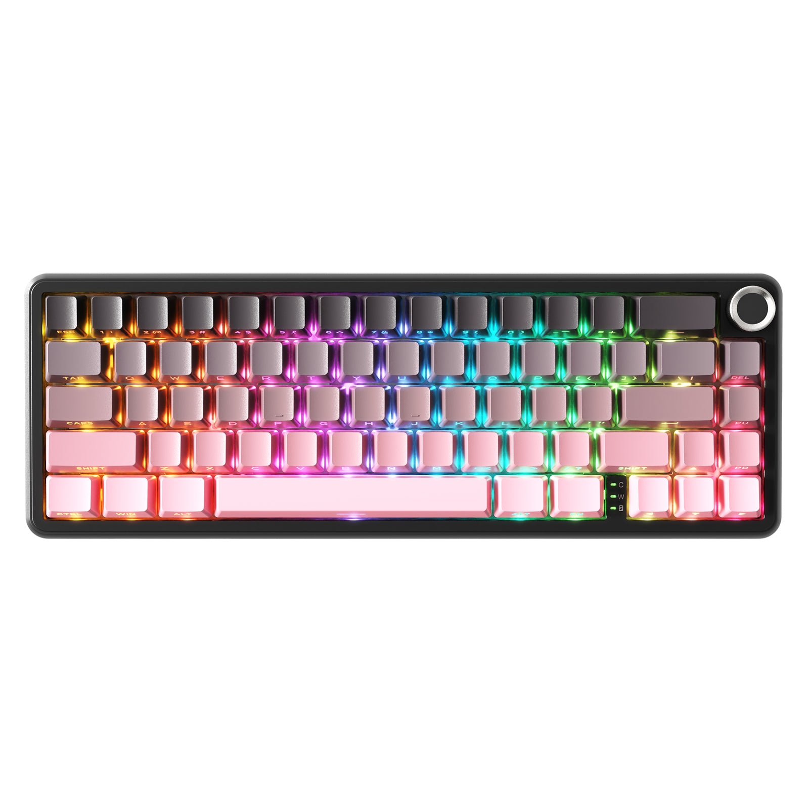 Teclado mecánico inalámbrico ATTACK SHARK X66 con teclas PBT impresas en el lateral