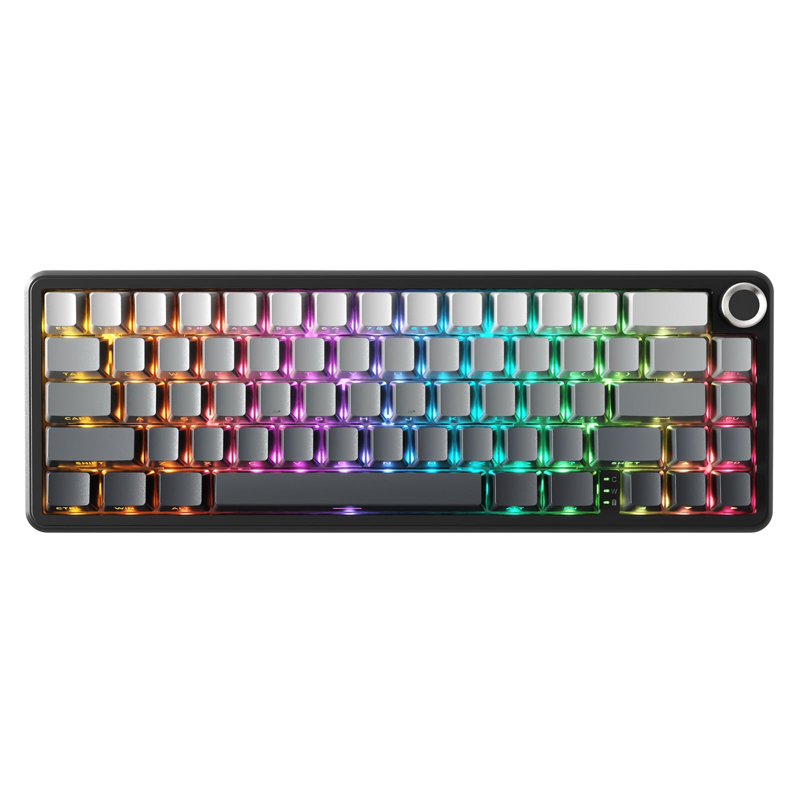 Teclado mecánico inalámbrico ATTACK SHARK X66 con teclas PBT impresas en el lateral