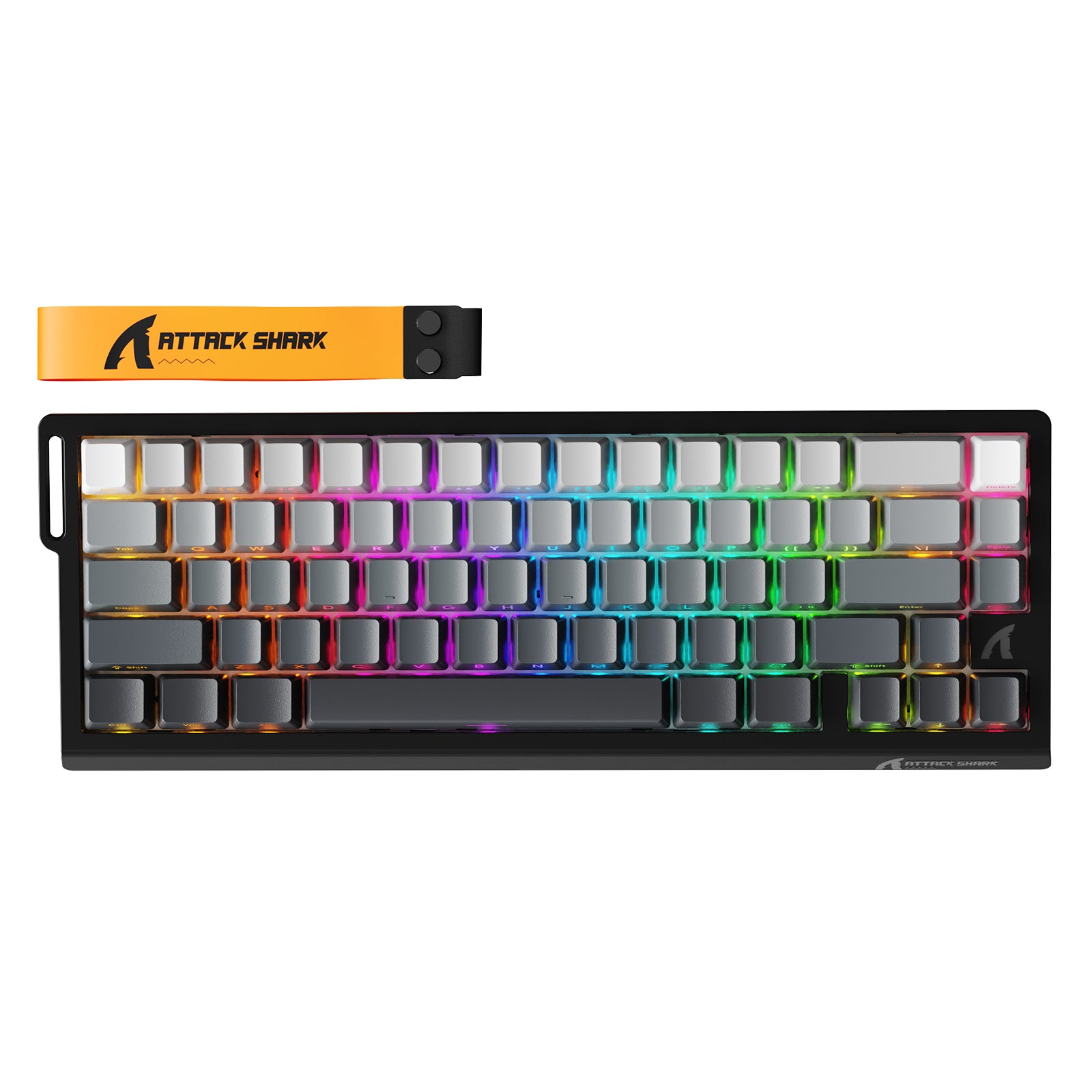 Teclado inalámbrico con gatillo rápido ATTACK SHARK X68PRO HE con interruptor magnético