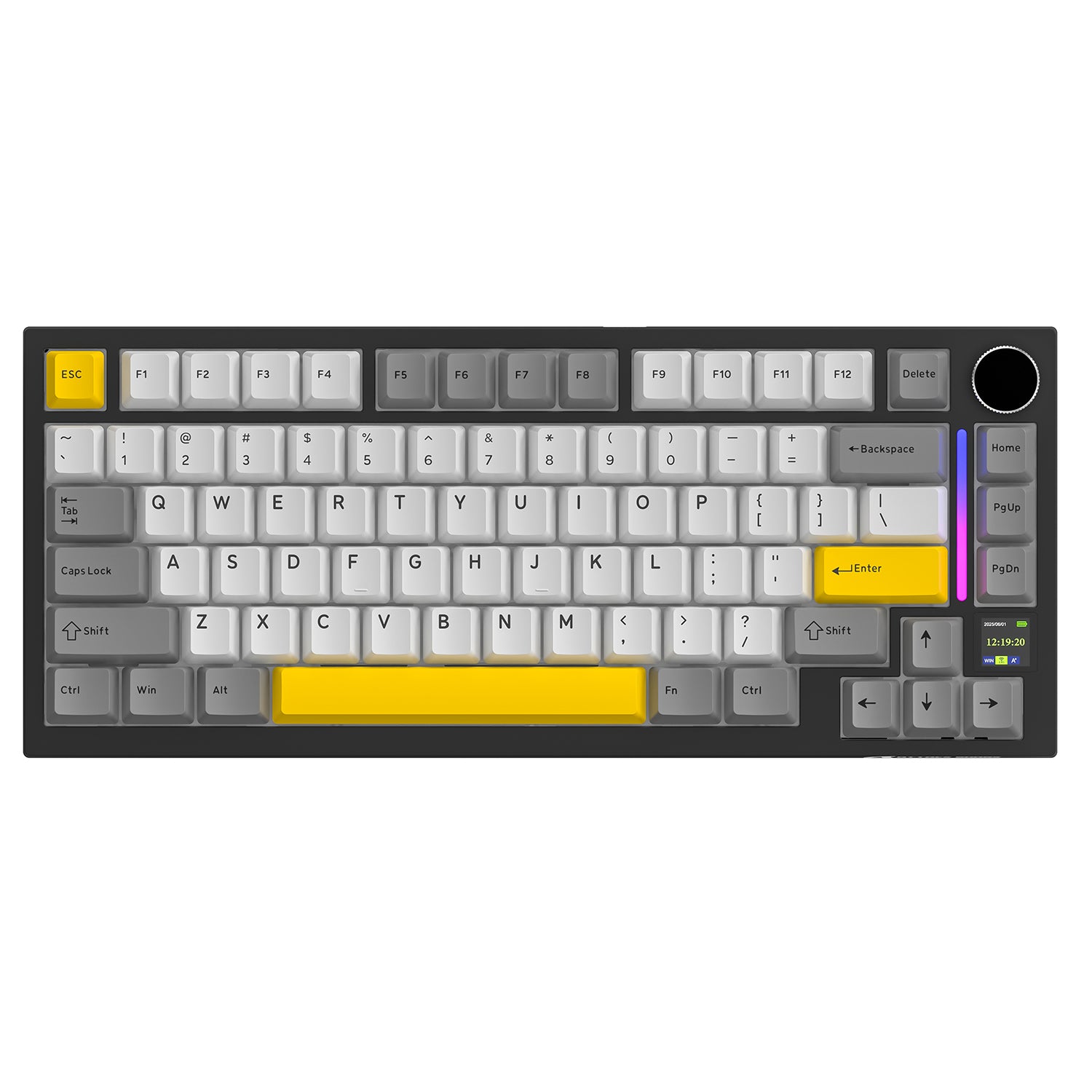 Teclado mecánico ultra trimodo ATTACK SHARK X820 con junta