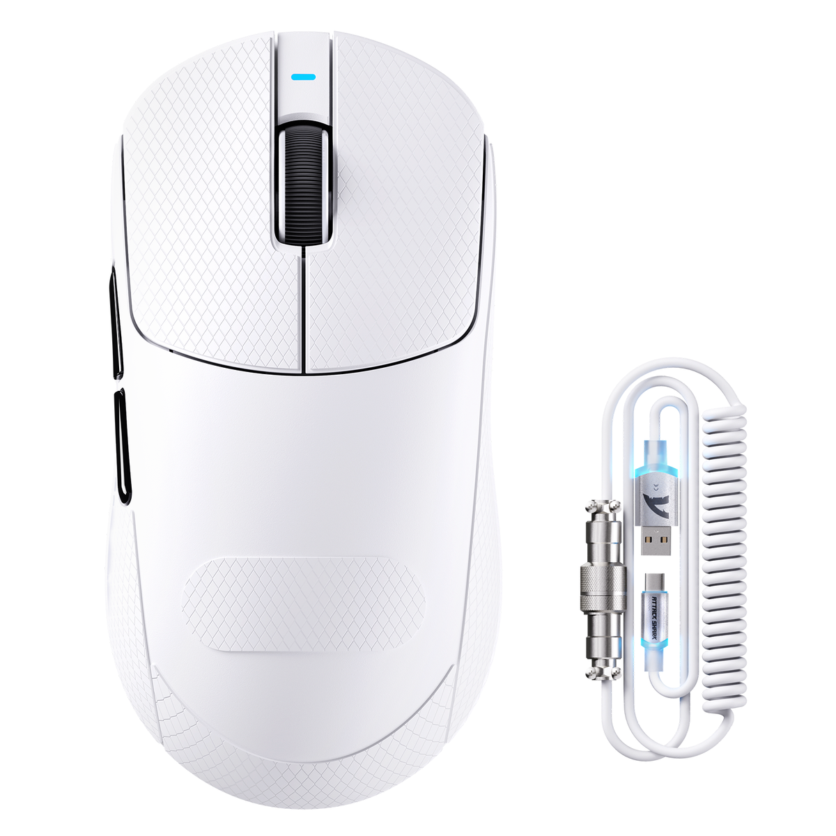 Ratón gaming inalámbrico triplомodo ATTACK SHARK X8 PLUS con cable C06 ULTRA