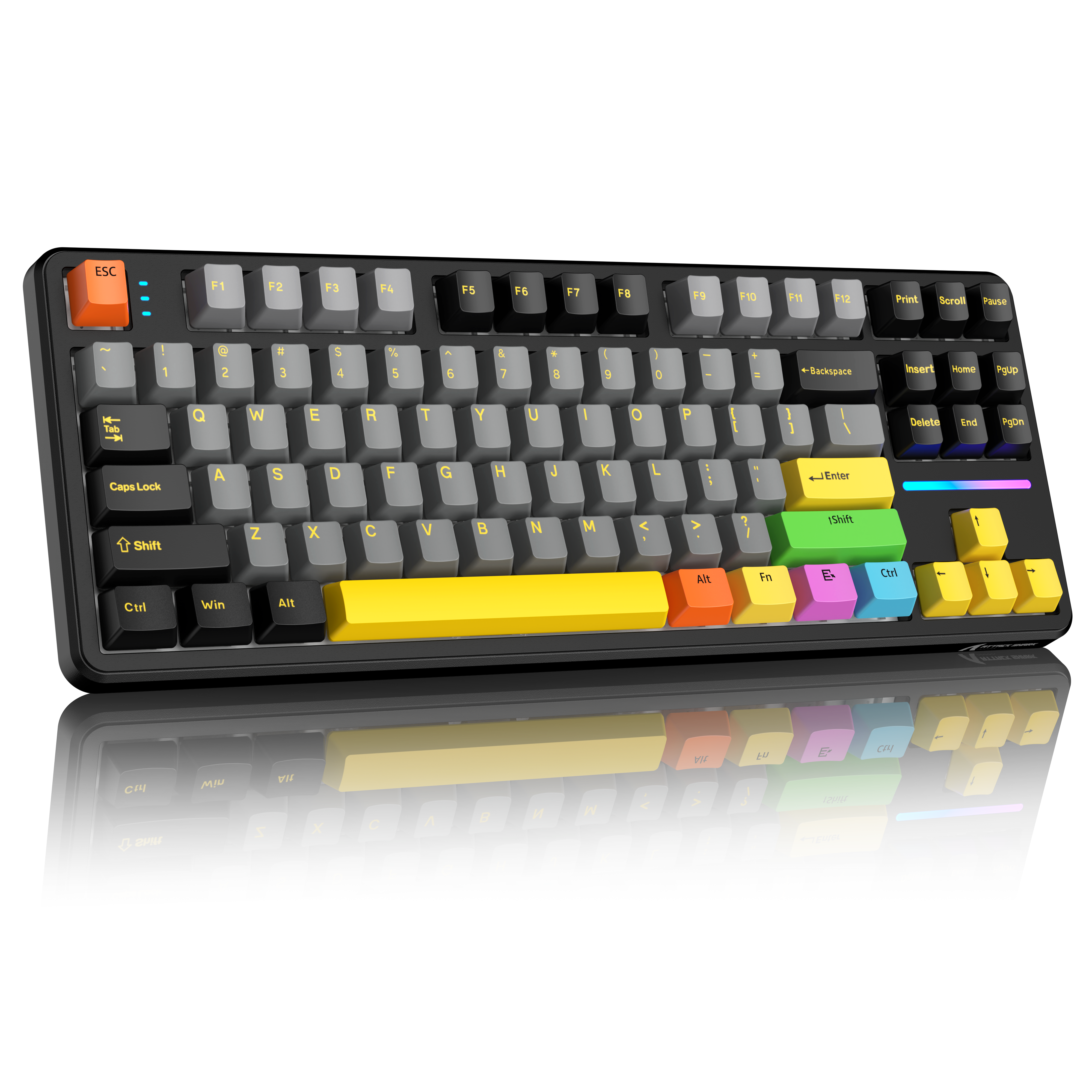 Teclado mecánico con junta de tres modos ATTACK SHARK X87