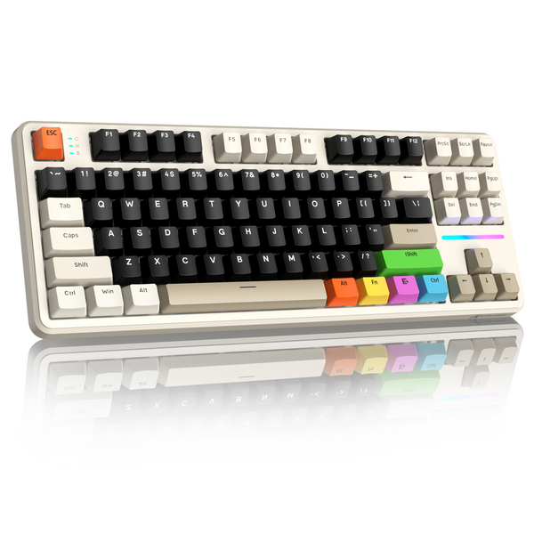 Cheese White (Keycaps de colores)