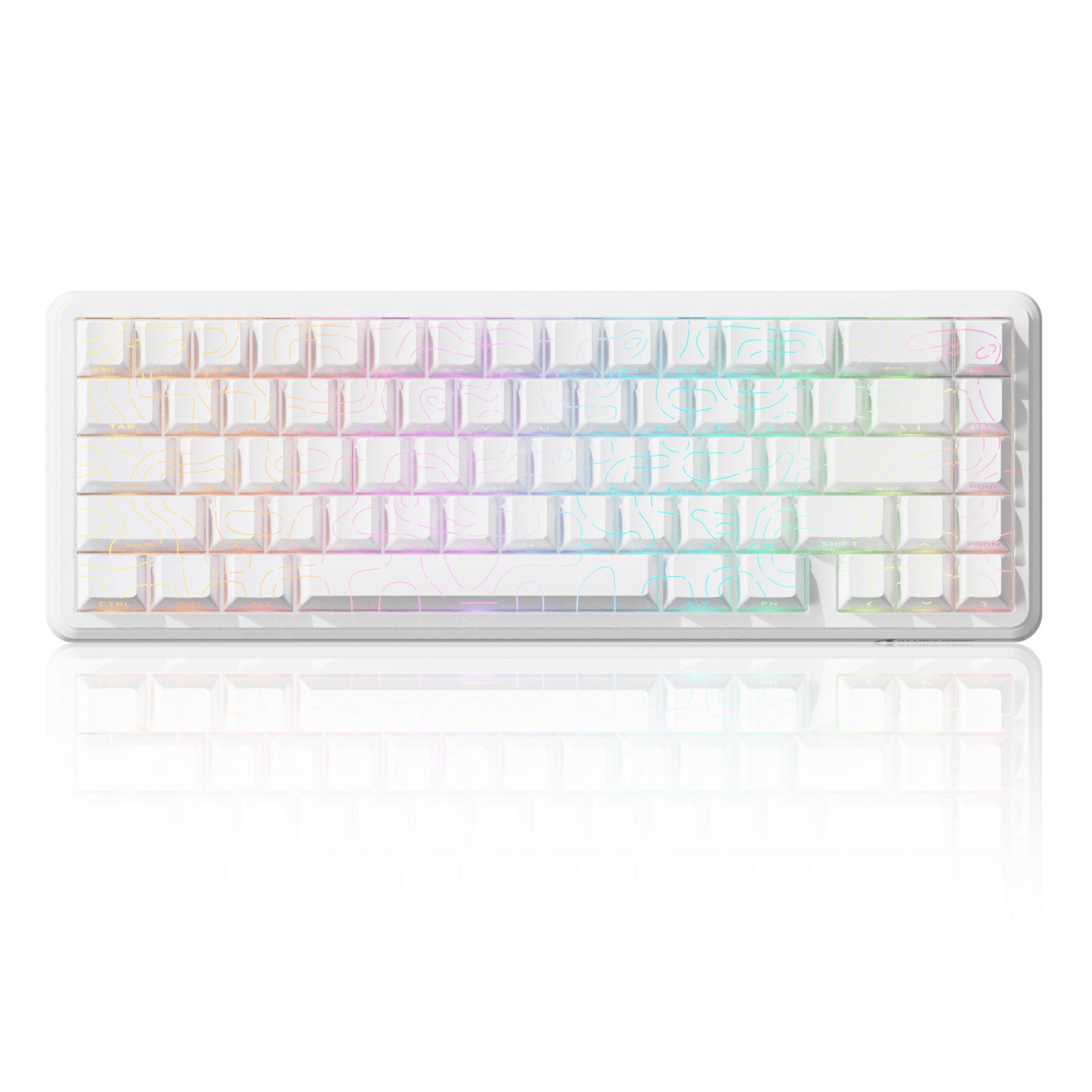 Teclado con gatillo rápido e interruptor magnético ATTACK SHARK X65 HE