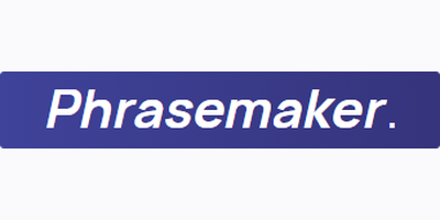 logotipo de thephrasemaker